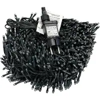 Mojawo 1200er Cluster-Lichterkette LEDs Innen und Außen warmweiß