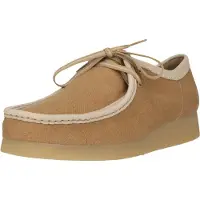 Clarks Herren Premium Wallabee Evo G Schuhe Tan Combi