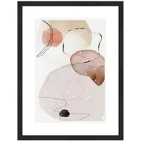 WANDStyle Bilderrahmen H950 aus Massivholz in Schwarz gemasert 20 x 20 cm im Stil Modern