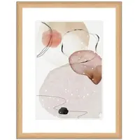 WANDStyle Bilderrahmen H320 aus Massivholz in Natur-Optik 29,7 x 42 cm im Stil Klassisch