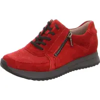 Waldlaufer Schnürhalbschuhe in rot, Gr. 5