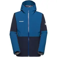 Mammut Linard Guide HS Herren Jacke mit Kapuze blau S