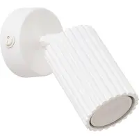 Licht-Erlebnisse Wandspot Aluminium verstellbar Weiß GU10 Modern Spot Lampe Wand
