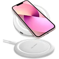 NAUCI QI Wireless Ladegerät für Apple iPhone 17 16 16e Pro Max Air Ladestation 15W