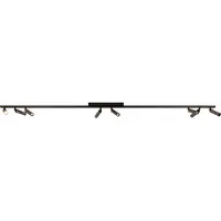 Licht-Erlebnisse Strahler Aluminium G9 verstellbar Kaffeebraun länglich Modern Spot Lampe
