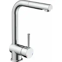 NABER Einhebelmischer DRIVE 2 in CHROM mit herausziehbarem Auslauf / Armatur