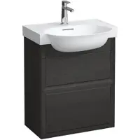 Laufen The New Classic Wastafelonderkast 57,5x31,5x67,7 cm 2 la Blacked Oak