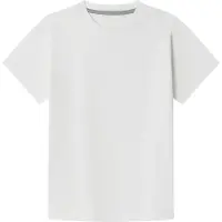 Hackett London für Jungen. HK5000026 Textur Tee weiß (K03), Lässig, Baumwolle, Kurzarm, Kinderbekleidung