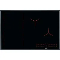 AEG IPE84571FB, Schwarz, Integriert, 80 cm, Zonen-Induktionskochfeld, Keramik, 4 Zone(n)