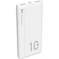 Silicon Power QP15, 10000 mAh, Lithium Polymer (LiPo), Weiß