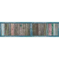 A.S. Création Bordüre "Only Borders" Holz gestreift realistisch glatt Ausgefallene Tapete Bordüre Japanisch geometrisch Flur Design Optik