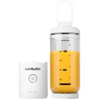 NutriBullet NBP013W, Tragbarer Mixer, 0,59 l, Eis-Crusher, Weiß