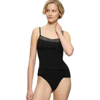 Triumph Spaghetti Top Feel of Modal | Grösse: XL | Farbe: Schwarz