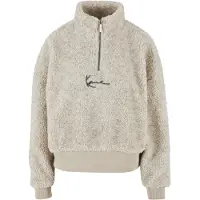 Karl kani Sweatjacke "Damen KW233-043-1 KK Metal Signature Teddy Troyer"
