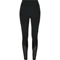 Urban Classics Leggings "Damen Ladies Highwaist Mixed Tech Leggings"