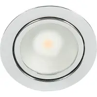 Nobile LED Möbeleinbauleuchte "N 5020 COB" 3,3W 930 (Warmweiß) Chrom