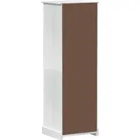 vidaXL Kleiderschränke Weiß 55 x 50 x 170 cm Massives Kiefernholz