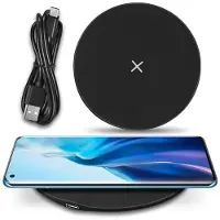 UC-Express QI Wireless Induktives Ladegerät für Xiaomi Mi 11 / Ultra Kabellose 15W Ladestation