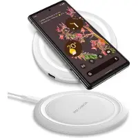 NAUCI QI Wireless Ladegerät für Google Pixel 10 9a 9 8 7 Pro XL / Fold Ladestation 15W