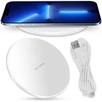 NAUCI QI Wireless Ladegerät für Apple iPhone 17 Air Pro Max Induktive Ladestation