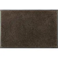 Kleen-Tex Fußmatte "Espresso Brown" rechteckig 9 mm Höhe