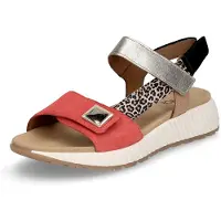 Gabor Damen Sandalette rot multi