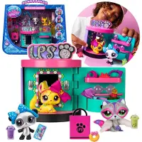 Sarcia.eu Littlest Pet Shop – Stylische Boutique, 3er-Pack Figuren (Nr. 264–266) mit Zubehör