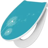 Banjado Premium Toilettendeckel Mit Absenkautomatik WC-Sitz Soft Close Hygienischer Klodeckel Duroplast Mit Motiv Pusteblume 4