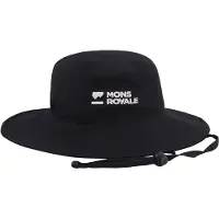 Mons Royale Velocity Bucket Hat black (1) S/M