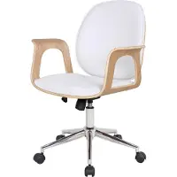 Home24 Bürodrehstuhl - Kunstleder