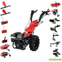 YATO Einachsschlepper, Einachstraktor mit LONCIN-Motor und 9kW/12,24PS