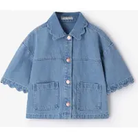 Sissy-Boy Jeansjacke Im Cropped-Look - Blau | Größe: 110-116