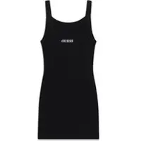 GUESS Sommerkleid J6GK28 K8RT2 Schwarz Slim Fit