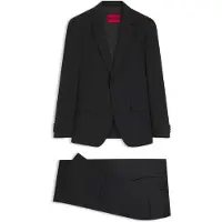 HUGO Zweiteiliger Slim-Fit Anzug aus Woll-Mix Grösse 44