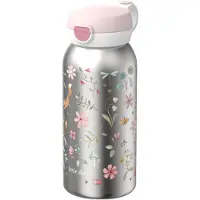 Mepal Campus Edelstahl Trinkflasche mit Klappdeckel 600 ml Little Dutch - Fairy Wonders
