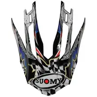 Suomy Alpha Skull Red Visier