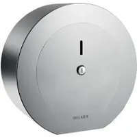 Delabie WC-Papierhalter für Großrolle 400 m, Edelstahl 1.4301 satiniert