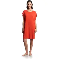 Emporio Armani für Damen. EW002965_AF19024 Essential Studs Nachthemd in Koralle (S), Heimtextilien, Viskose, Kurzarm