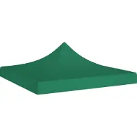 Prolenta Maison Exclusive - Partyzelt-Dach 2x2 m Grün 270 g/m²