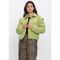 Ydence Damen Jacken Jacket Ramona - Groen - Größe XXL