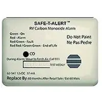 Safe T Alert Kohlenmonoxidmelder Der Serie 62 12v