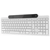 Lenovo 800, Volle Größe (100%), Kabellos, Bluetooth, Plunger key switch, Weiß