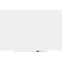 Rocada Whiteboard SKIN PRO, rahmenlos, modular, Hoch-/Querformat, magnethaftend, Ablageschale, B 750 x H 1150 mm, beschichteter Stahl, signalweiß RAL 9003