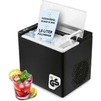 Gourmet Maxx Eiswürfelmaschine Gourmet BxHxT 25,5 x 26,2 x 28,8 cm