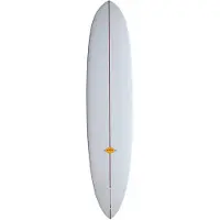 Almond Cashew Ii 9´0 Clear Gold Diamond Logo Mat Finish Surfbrett