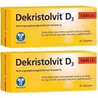 Dekristolvit D3 5600 I.e. Tabletten 2x 2x60 St