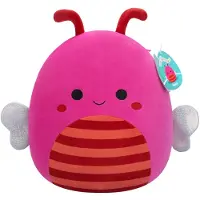 Jazwares Squishmallows - Plüschfigur - Pinkfarbene Biene - Mara - ca. 30 cm
