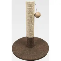 Markenlos Kratzbaum Leinen beige Addis Abeba 34 x 34 x 42 (H) cm - 1500 g