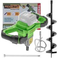 Procraft PMA20 Akku Erdbohrer 20 V Brushless Solo - ohne Akku, ohne Ladegerät