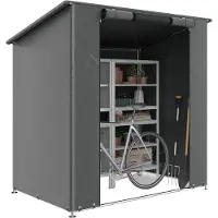 Outsunny Zeltgarage 1,9x1,2 m Wasserdicht Garagenzelt mit Reißverschlusstür